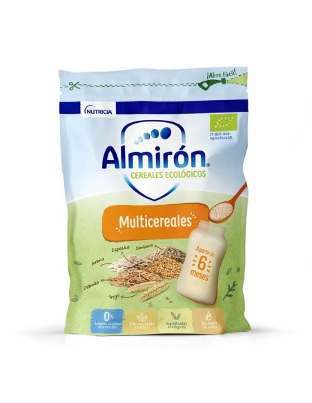 Almirón Cereales Infantiles Ecológicos Multicereales, 200g