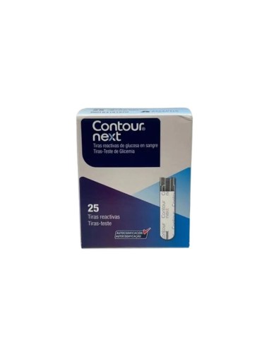 Bayer Contour Next Tiras de Glucemia 25 unidades