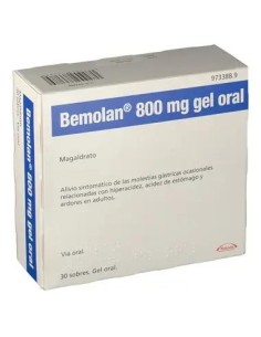Bemolan 800 mg Gel 30 Sobres 2