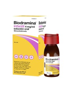 Biodramina Infantil 4 mg Solución Oral 60 ml 2
