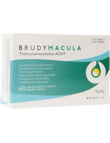 Brudy Macula 60 cápsulas