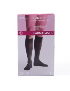 Calcetín Elástico Terapéutico Farmalastic Compresión Fuerte Talla L