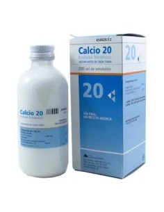 Calcio 20 Emulsión Oral 300 ml