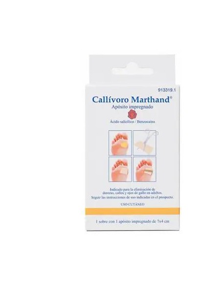 Callivoro Marthand Apósito Impregnado 7X4 cm 1 unidad