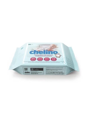 Chelino Toallitas Infantiles Hidratantes, 20 unidades