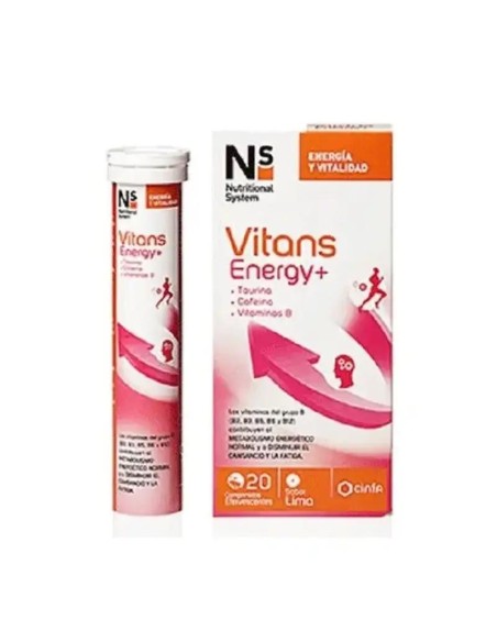 Cinfa Ns Vitans Energy+ Efervescentes 20 comprimidos