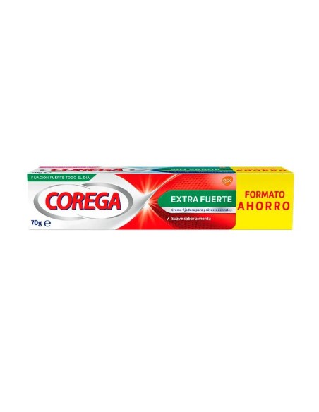 Corega Super Ultra Crema Extra Fuerte, 70 gr Corega Super Ultra Crema Extra Fuerte, 70 gr