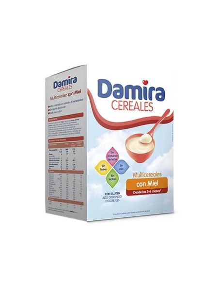 Damira Multicereales con Miel 600 gr