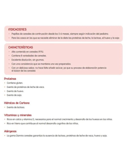 Damira Multicereales con Miel 600 gr