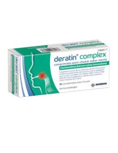 Deratin Complex Menta 30 comprimidos Para Chupar 2