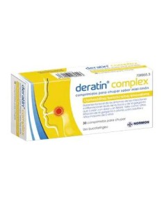 Deratin Complex Miel-Limón 30 Comprimidos Para Chupar 2