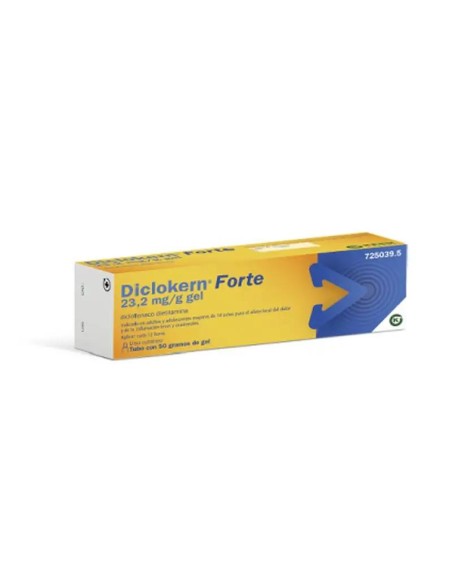 Diclokern Forte 23,2 mg Gel Tópico, 50 gr Diclokern Forte 23,2 mg Gel Tópico, 50 gr