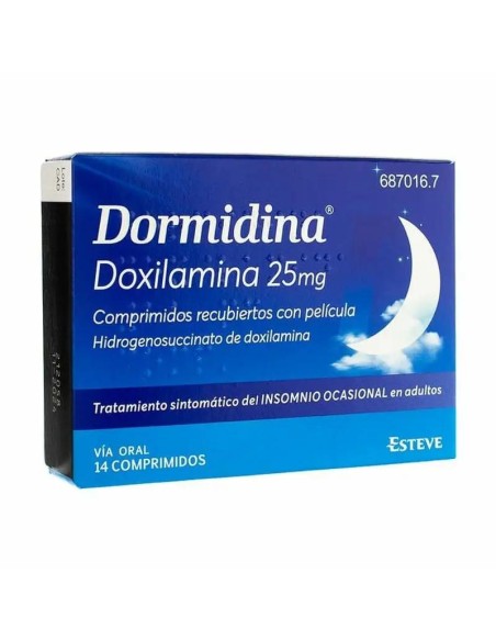Dormidina 25 mg 14 Comprimidos