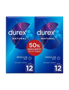 Durex Natural Plus 2ª unidad 50%, 24 unidades 2