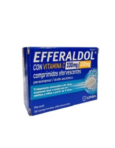 Efferaldol Vitamina C 20 Comprimidos Efervescentes 2