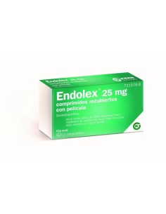 Endolex 25 mg, 12 Comprimidos 2