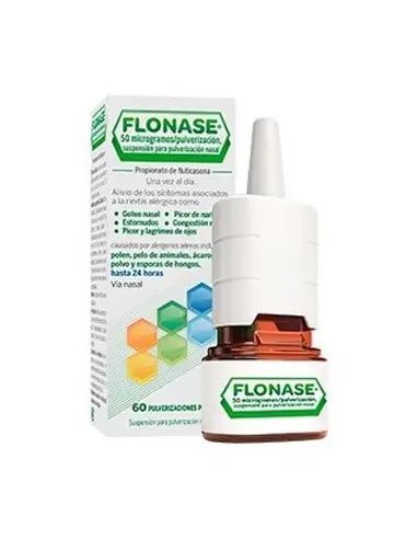 Flonase 50 mcg/Pulsación Nebulizador Nasal 60 Dosis