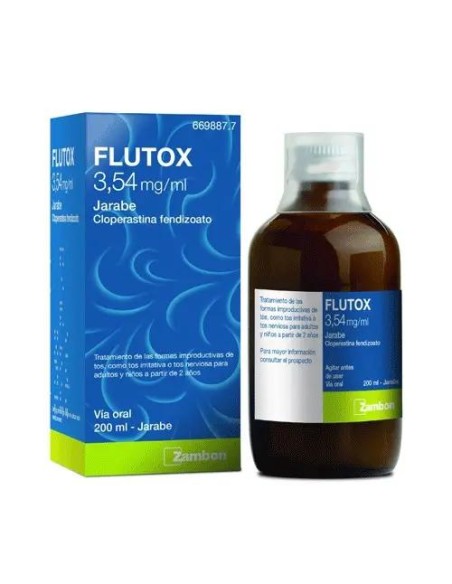 Flutox 3.54 Mg/ ml Jarabe 200 ml Flutox 3.54 Mg/ ml Jarabe 200 ml