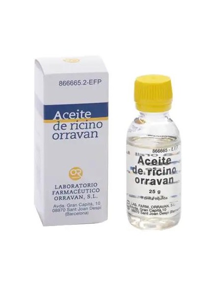 Aceite de Ricino Orravan Solución Oral 25 ml