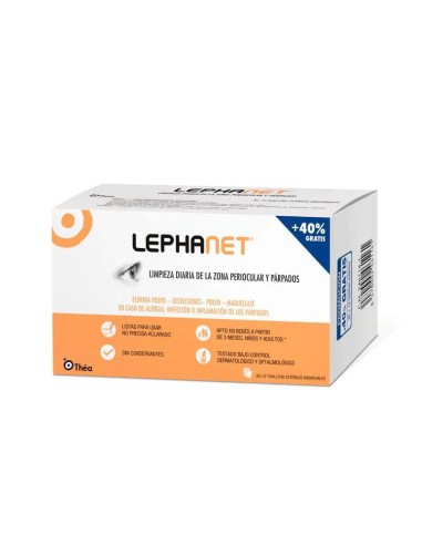 Lephanet Toallitas Limpiadoras 30 Unidades + 12 Gratis