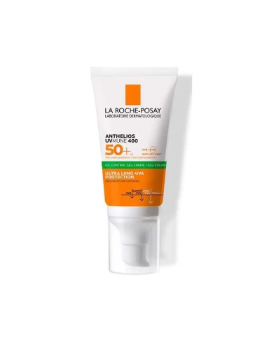 La Roche-Posay Anthelios  Uv-Mune 400 Oil Control Gel-Crema Spf50+, 50 ml