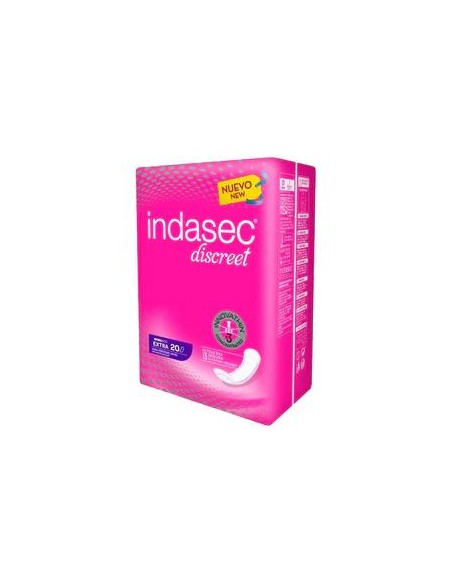 Indasec Descreet Extra Bolsa 20 Compresas