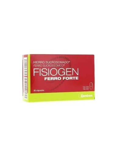 Fisiogen Ferro Forte, 30 Cápsulas