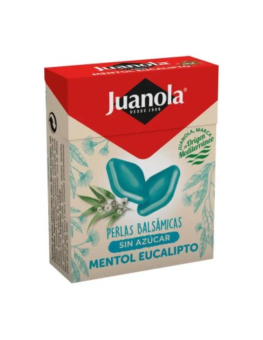 Juanola Perlas Balsámicas Mentol Eucalipto, 25gr