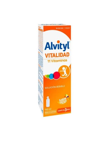 Alvityl Vitalidad 11 Vitaminas 150 ml