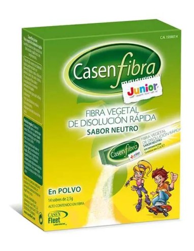 Casenfibra Junior Polvo 14 Sticks 2,5 gr