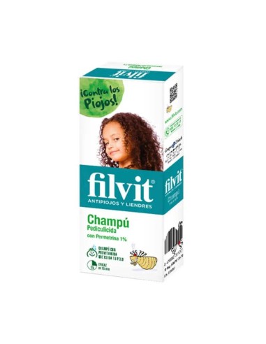 Filvit Antipiojos y Liendres Champú Pediculicida 100 ml