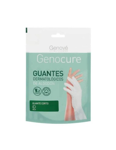 Genove Genocure Guantes Algodón Dermatológico Talla L