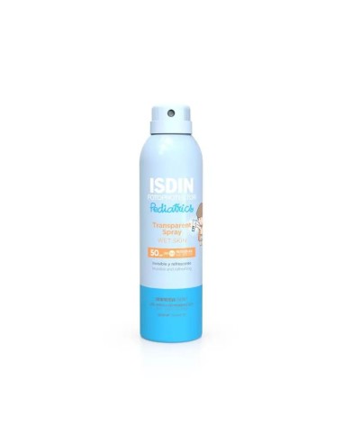 Isdin Fotoprotector Spray Pedriático Transparente Wet Skin Spf 50 250 Ml