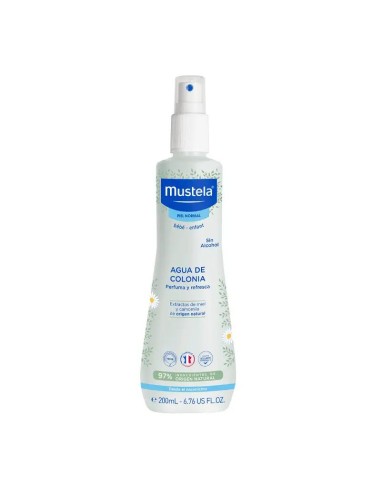 Mustela Agua de Colonia Sin Alcohol, 200 ml