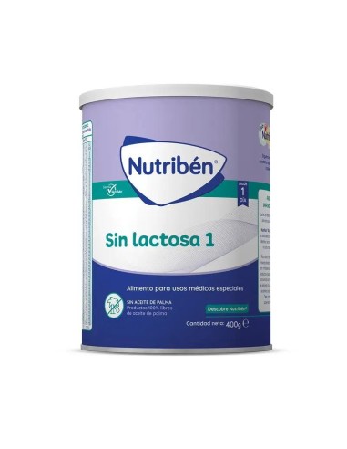 Nutriben Leche Sin Lactosa 1 400 gr