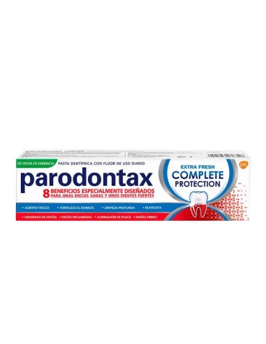 Parodontax Pack Pasta de Dientes Complete Protection para Cuidado de Encías, 75 ml