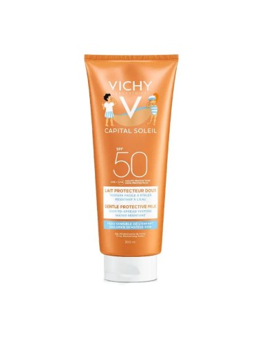 Vichy Capital Soleil Leche Solar Niños SPF 50+, 300 ml