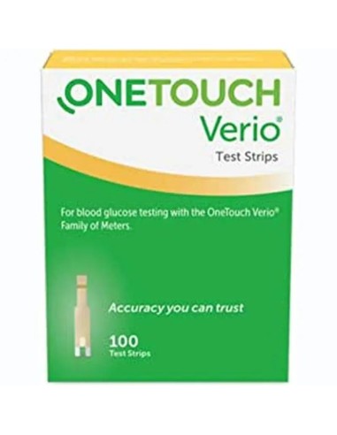 ONETOUCH Verio tiras reactivas glucemia 100 unidades