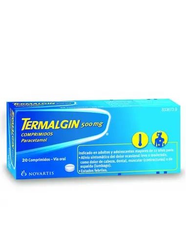 Termalgin 500 mg, 20 Comprimidos