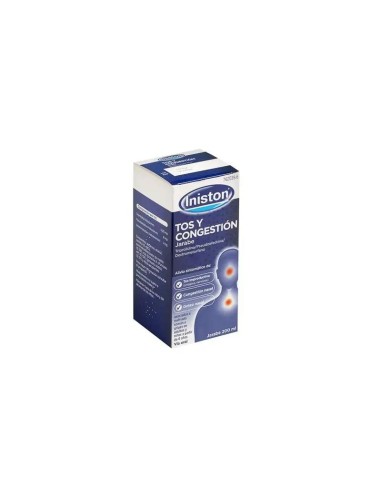 Iniston Antitusivo y Descongestivo Jarabe 200 ml