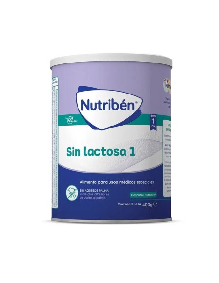 Nutriben Leche Sin Lactosa 1 400 gr